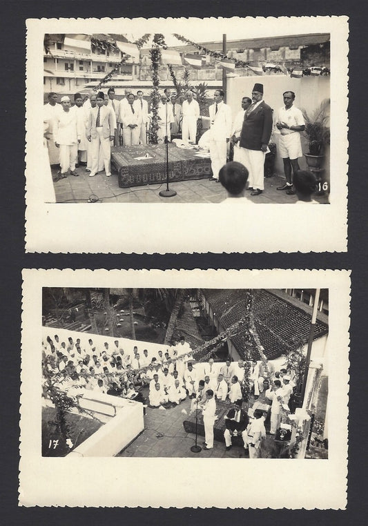 India 15 August 1948 1st Anniv of Independence celebration in Saigon photos (2)
