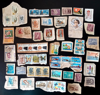 India unpicked on paper commemorative mix (200)