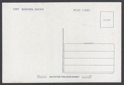 AOP India vintage Bollywood postcard  KARISHMA KAPOOR