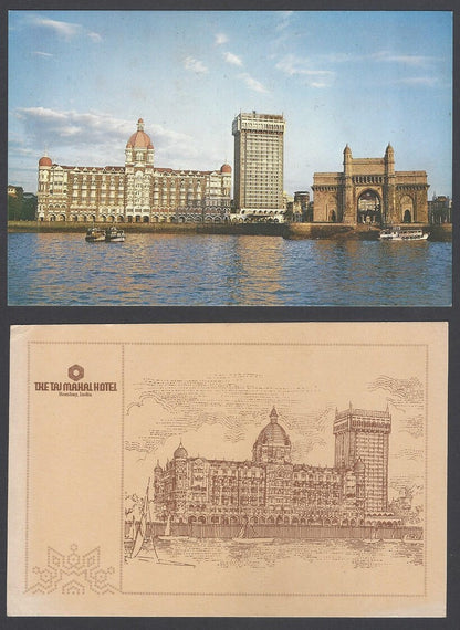 AOP India TAJ MAHAL HOTEL, Mumbai collection of postcards (9)