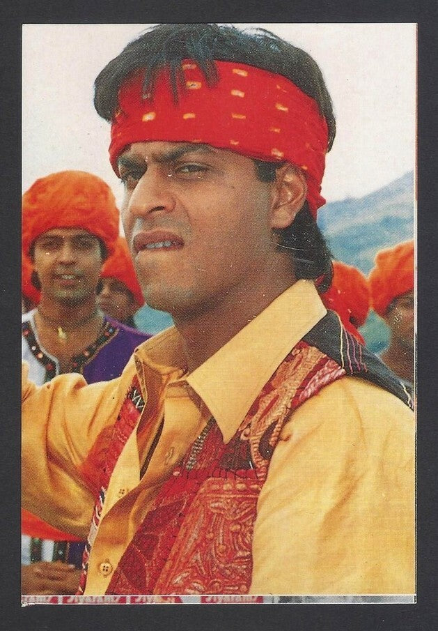 AOP India Bollywood vintage postcard SHAH RUKH KHAN