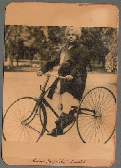 AOP India vintage look replica postcard Maharaja Jagatjeet Singh - Kapurthala