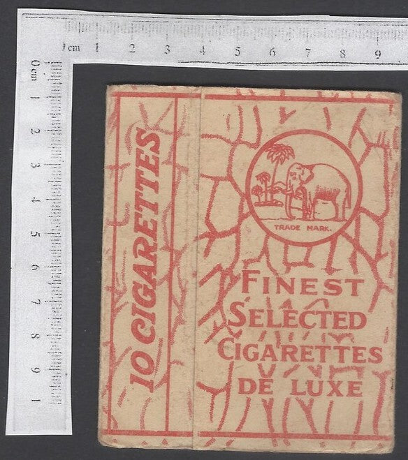 AOP India vintage empty cigarette packet BEARS' SPECIALS