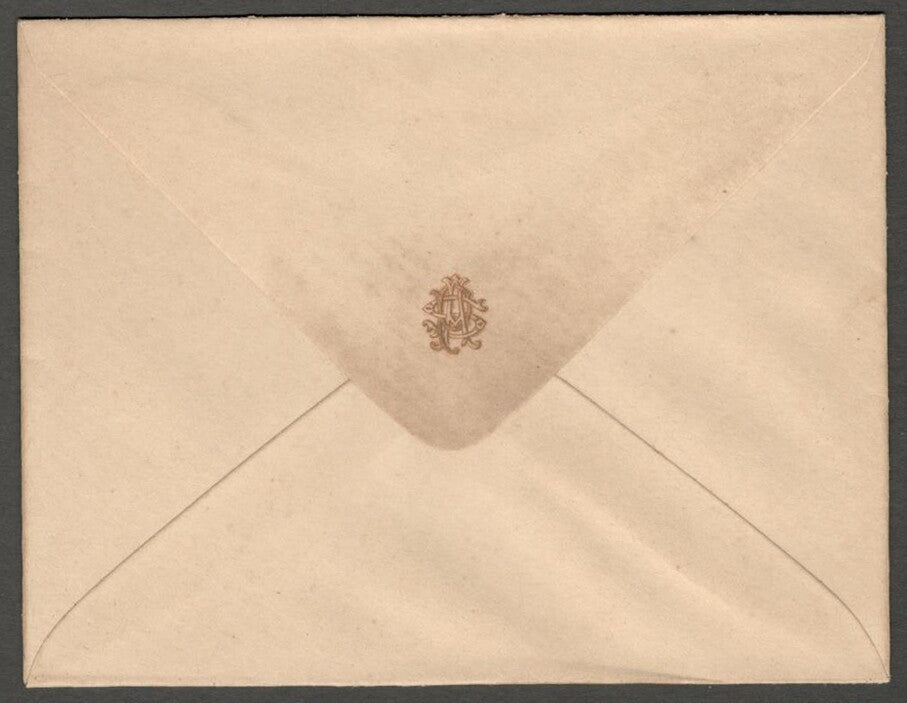 AOP India MALER KOTLA State herald crested envelope