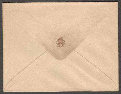 AOP India MALER KOTLA State herald crested envelope