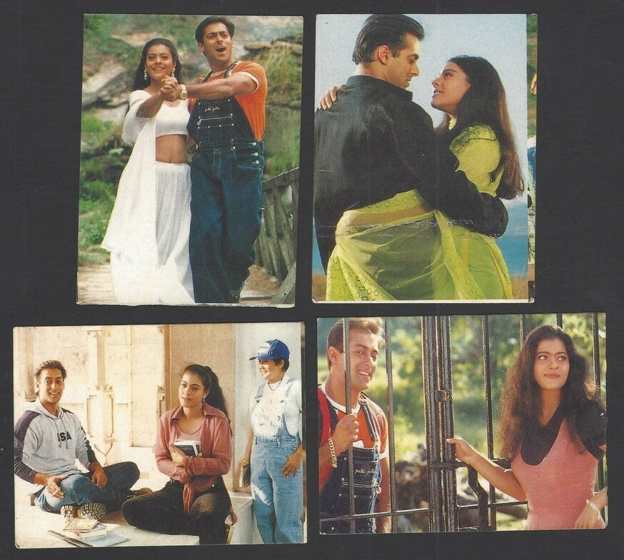 India Bollywood Salman Khan pocket calendar cards (4)