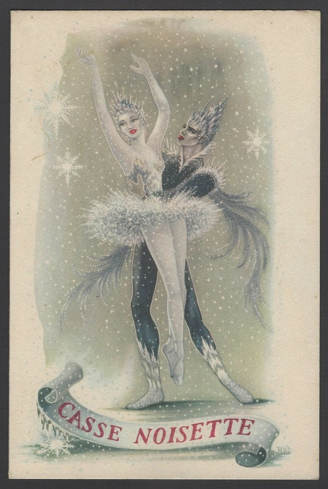 B.I. British India Line Ballets menu cards (3)