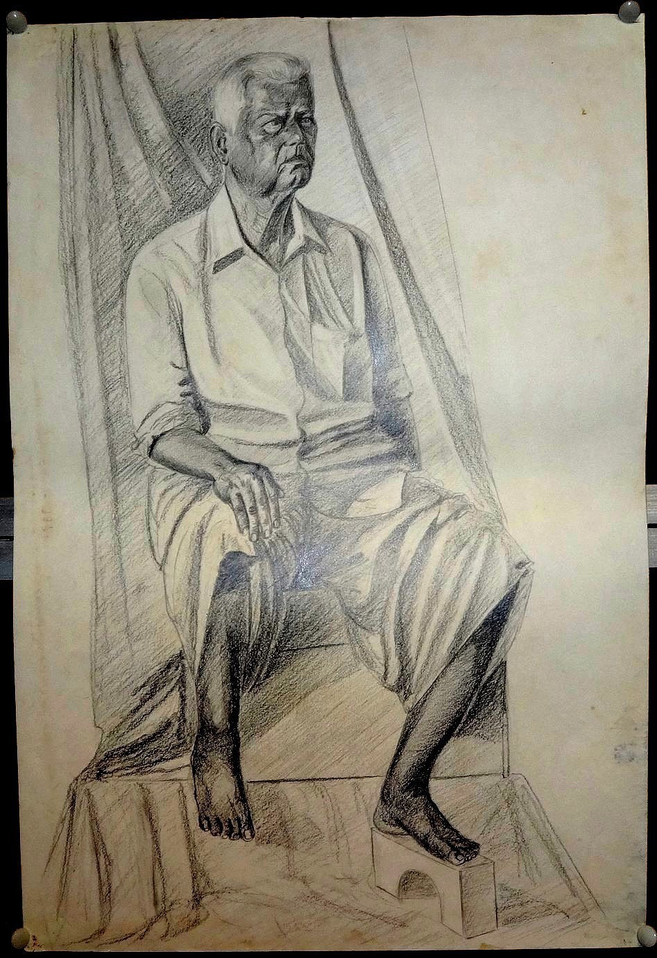 India PEOPLE OF INDIA #5 by Rajwant Kaur Sandhu 15” x 22” zaz