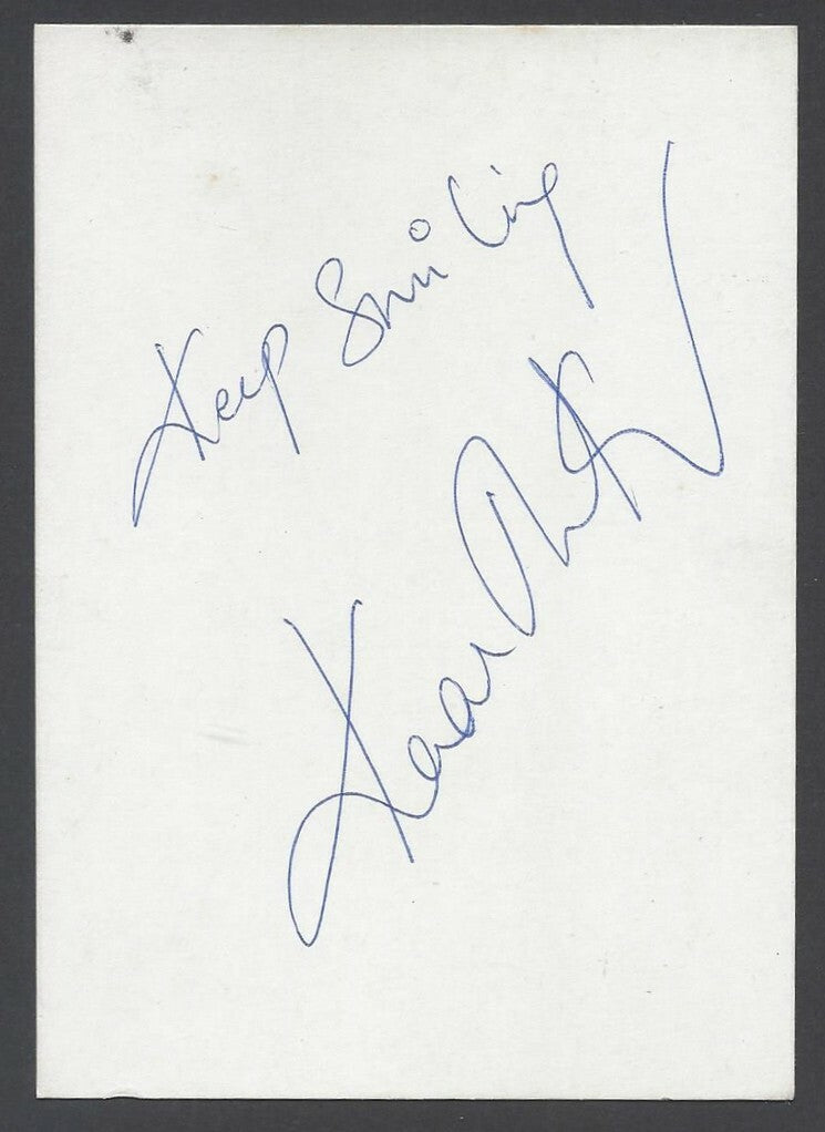 AOP India CRICKET Dinesh Kartick autograph on card