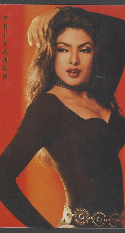 AOP Bollywood vintage postcard PRIYANKA CHOPRA