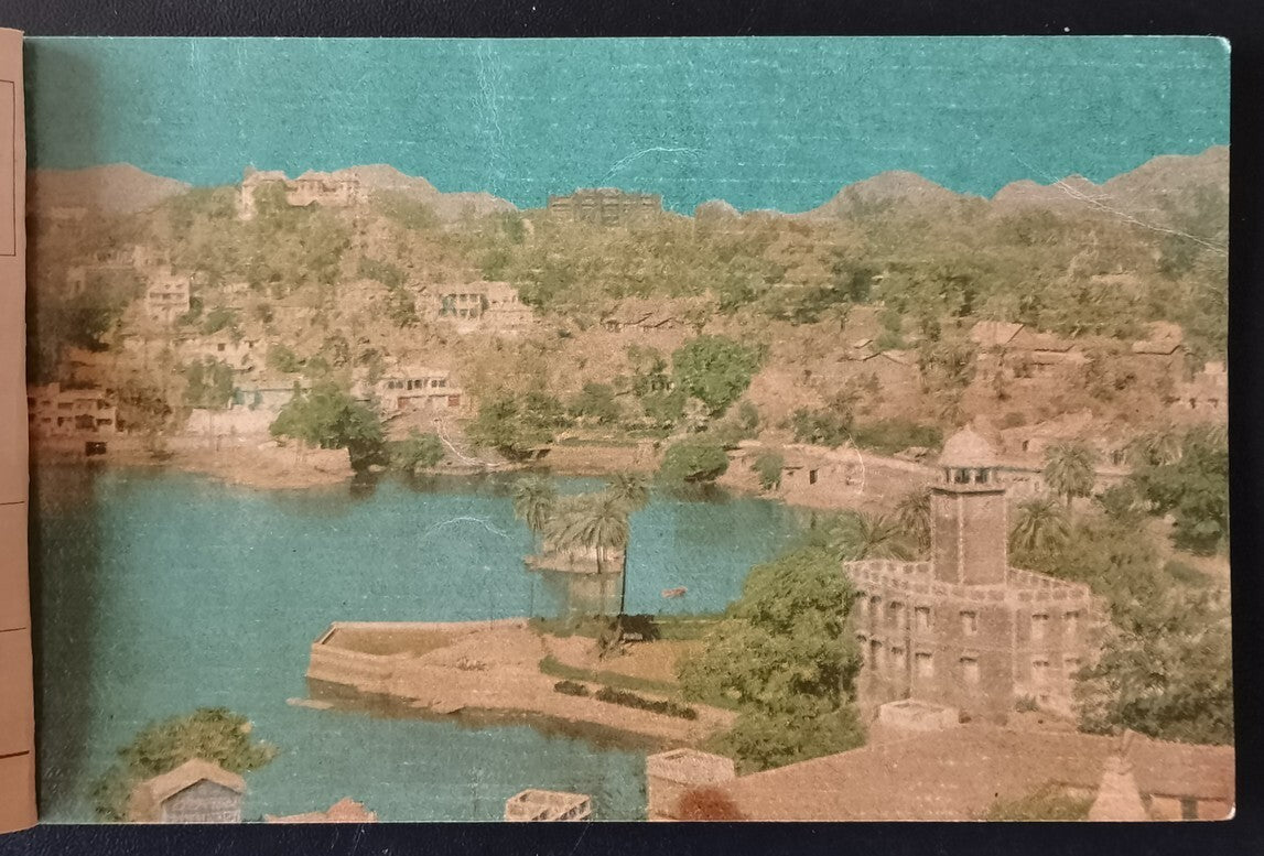 AOP India vintage booklet of 10 postcards MT. ABU