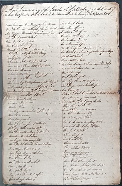 India King George IV 1828 Fort William, Calcutta 3 page document