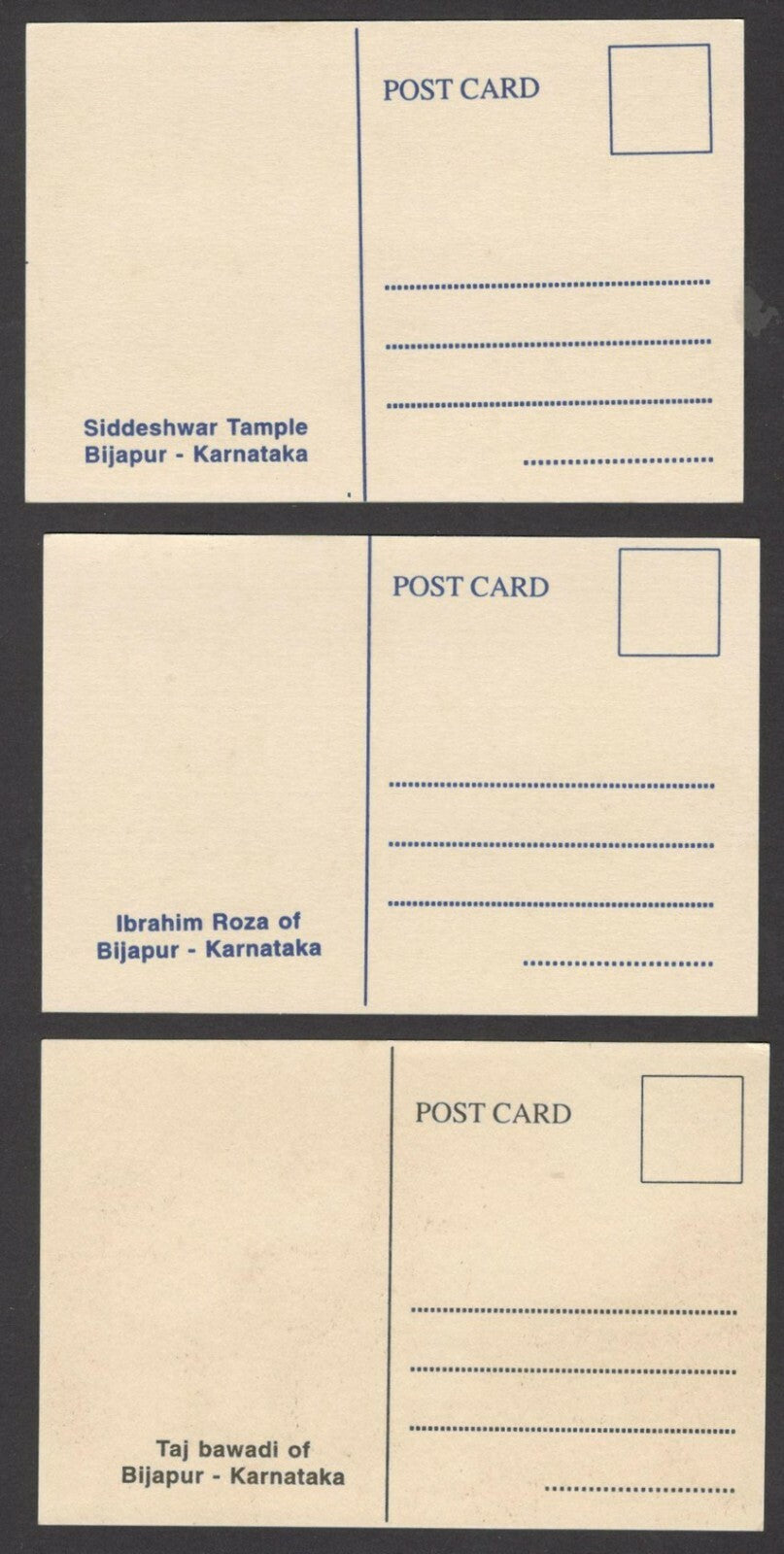 India postcards KARNATAKA (9)
