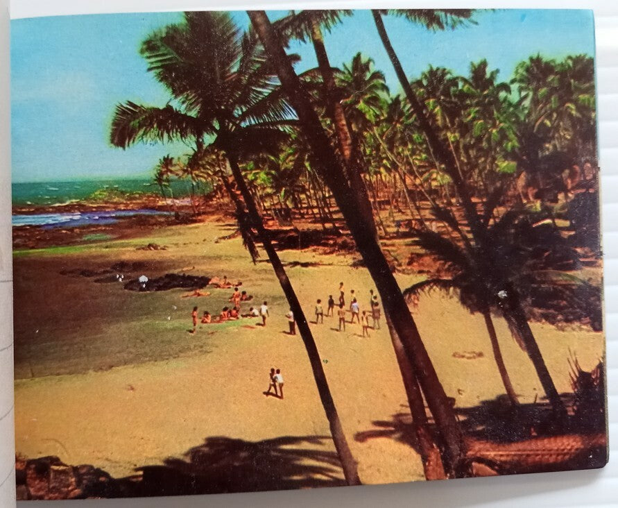 AOP India DAMSAN GOA vintage souvenir booklet of 10 postcards