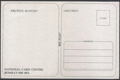 AOP India Bollywood vintage postcard - HRITHIK ROSHAN