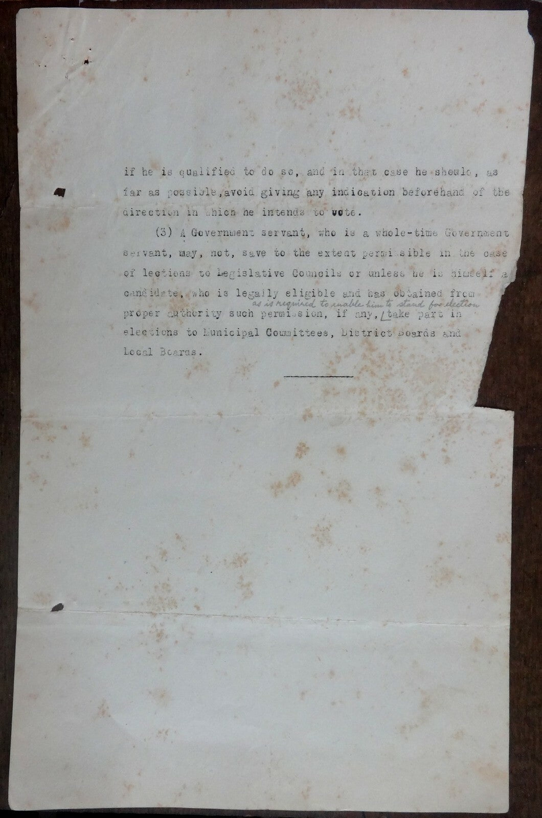 India 1930 set of Govt documents re: the CIVIL DISOBEDIENCE MOVEMENT