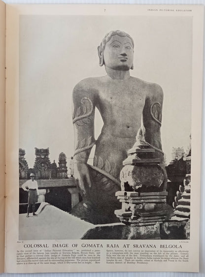 INDIAN PICTORAL EDUCATION 1929.30 Vol.1 No.5 Tribals, Shan Girl, Burma, GM