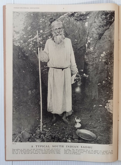 INDIAN PICTORAL EDUCATION 1929.30 Vol.1 No.4 Rivers, Simla Rail, Ceylon, Khyber