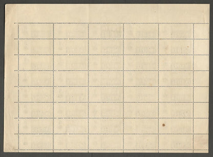 AOP India 1973 INDIPEX Exhibition labels sheet of 40 MNH