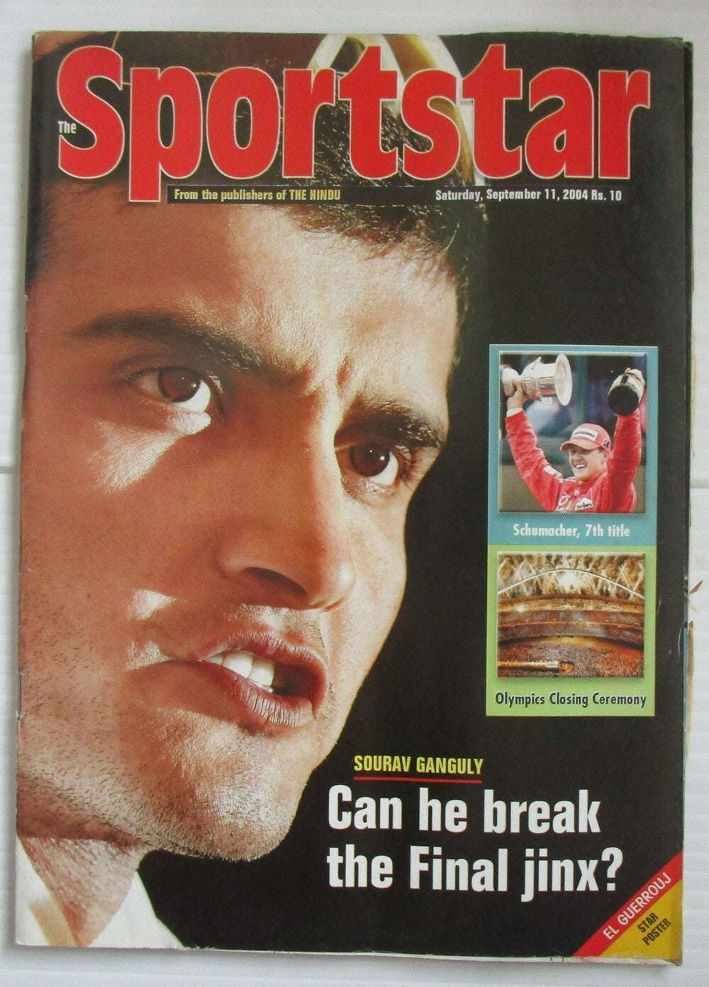 India Sports Star 2004-2012 with much Cricket coverage (5 issues)