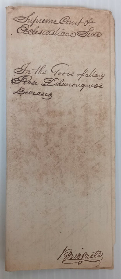 AOP India 1826 Supreme Court, Fort Williams, Calcutta document