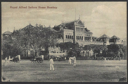 India BOMBAY vintage postcard Royal Alfred Sailors Home
