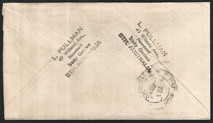 Australia 1955 Australasian Philatelic Exhibition cover to India