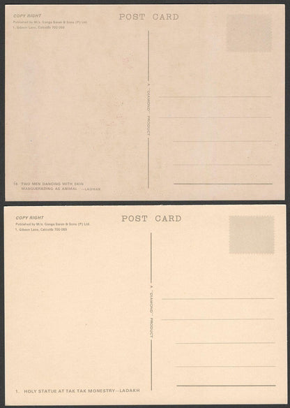 (AOP) Ladakh India Tibet vintage postcards (8)