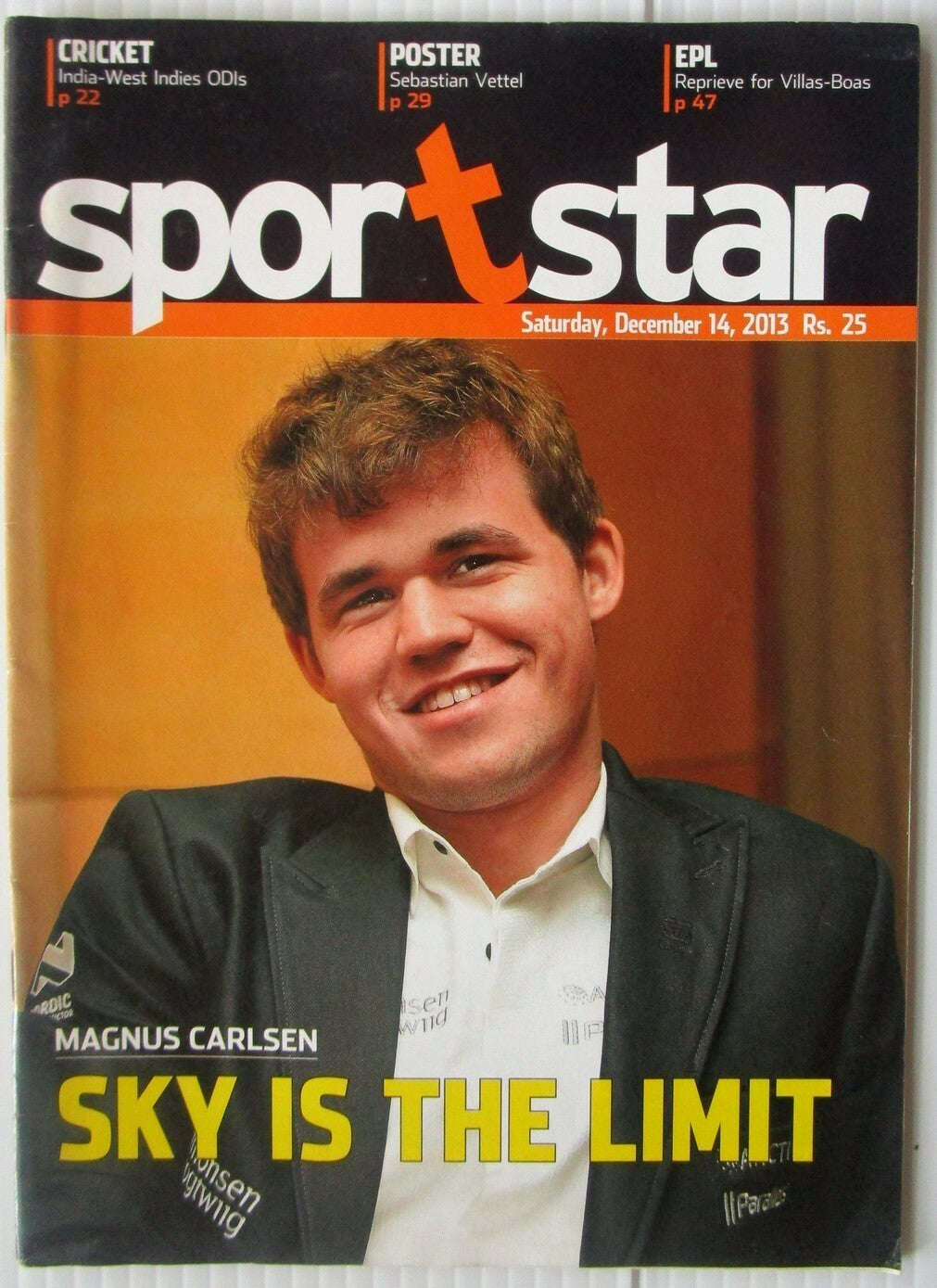 India Sports Star 2013-2014 with much Cricket coverage (5 issues)