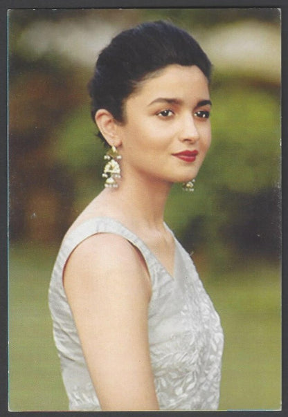 AOP India Bollywood vintage postcard ALIA BHATT