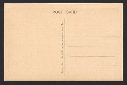India Bikaner State vintage postcard Lallgarh Palace quadrangle