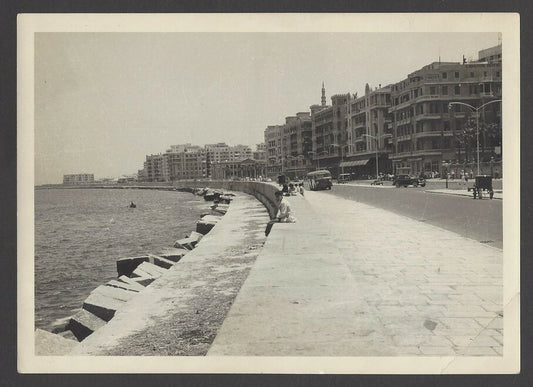 India 1950s photo Marine Drive 5x 7 inches