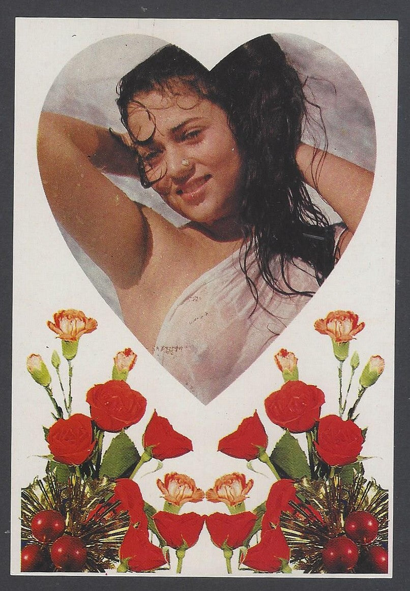 AOP India vintage Bollywood postcard  MANDAKINI