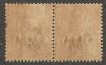 AOP India Nabha State KEdVII 1903-09 2a used pair. SG 40 £10