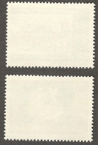 India #1082a 1987 World Philatelic Exhibition set of 2 MNH
