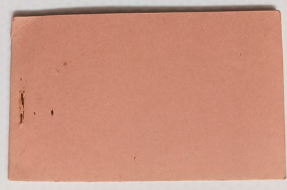 AOP India BRINDAVAN vintage booklet of 13 views (plain back postcards)