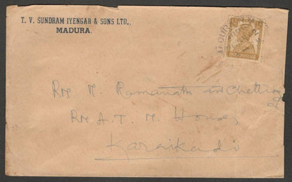 (AOP) India CHEVROLET logo on 1942 automobile dealer's cover