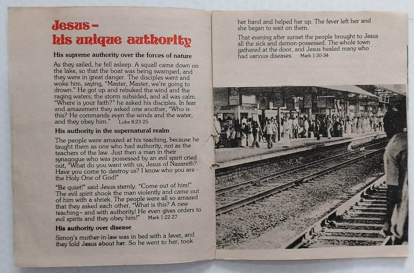 AOP India vintage booklet about Jesus & Bombay NEW LIFE FOR BOMBAY