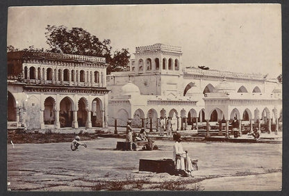 India vintage 1890’s photo Ahmed Shah's Mosque Entrance Ahmedabad 10cm x 15cm