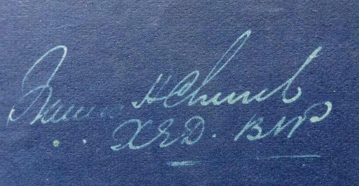 India 1899 Jetalsar Rajkot Railway signed LAND PLAN map blue print 17”x17” FAULT