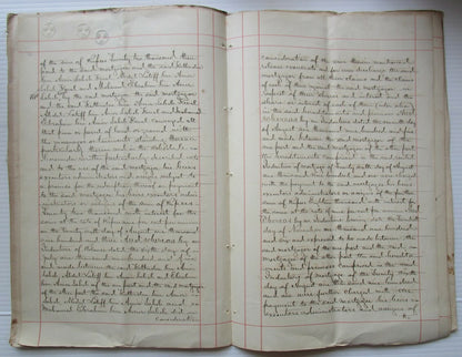 India 1907 Deed of Charge document with Special Adhesive QV 8R & KEdVII 10R, 50R