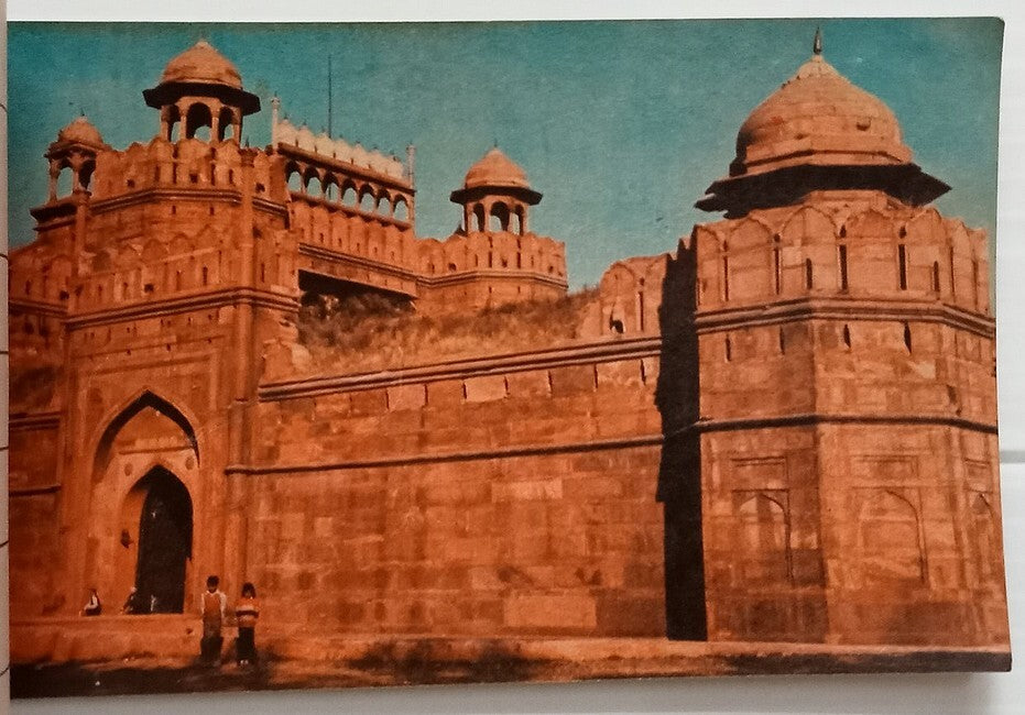 AOP India DELHI vintage booklet of 10 postcards 