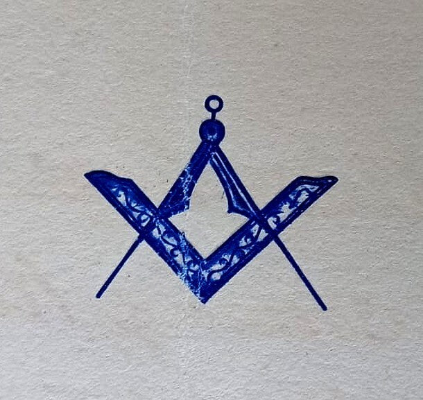 India MASONIC crested letter re: Annual Ball - Viceroy may attend
