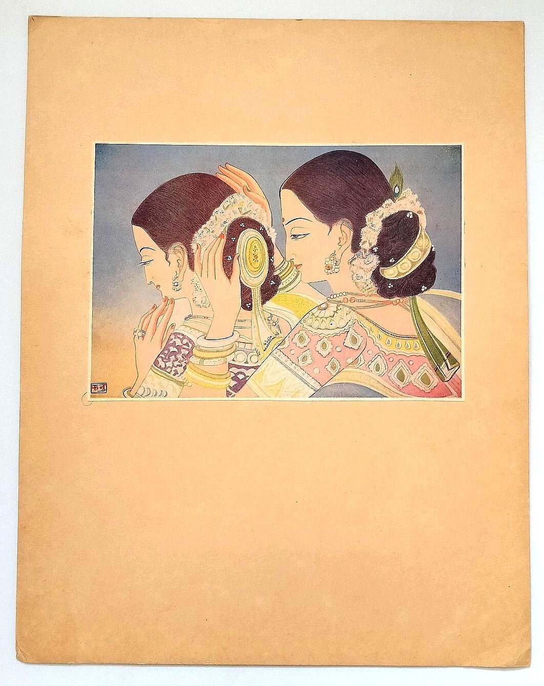 AOP KANU DESAI vintage print India