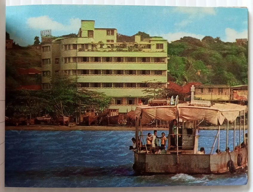 AOP India DAMSAN GOA vintage souvenir booklet of 10 postcards