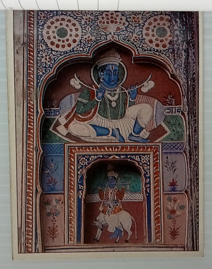 AOP India SHEKHAWATI booklet of 10 postcards