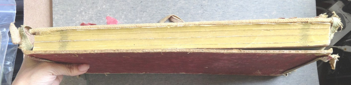 BHAGWAD GITA 1867 in 3 volumes – see description & all pictures - India