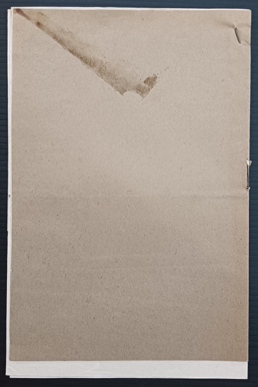 India 1919 ALL INDIA AGRICULTURAL & LABOUR ASSOCIATION booklet & letter