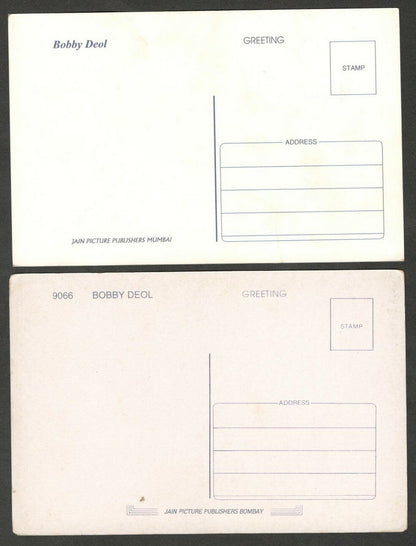 India Bollywood vintage postcards BOBBY DEOL (5)