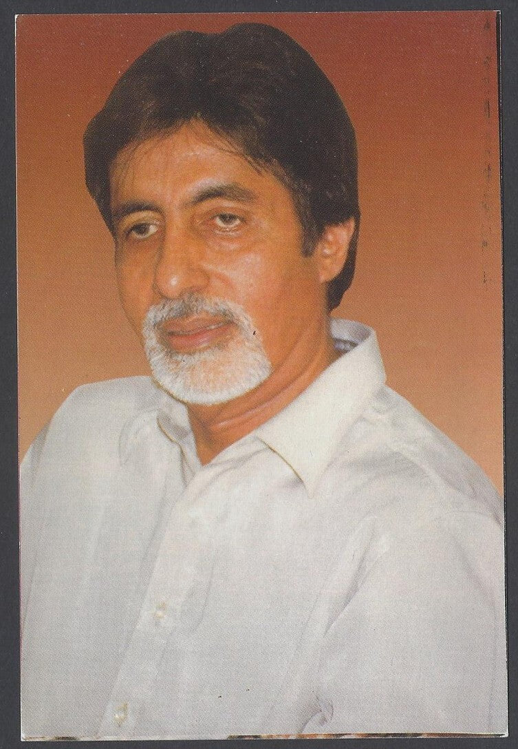 AOP India vintage Bollywood postcard AMITABH BACHCHAN
